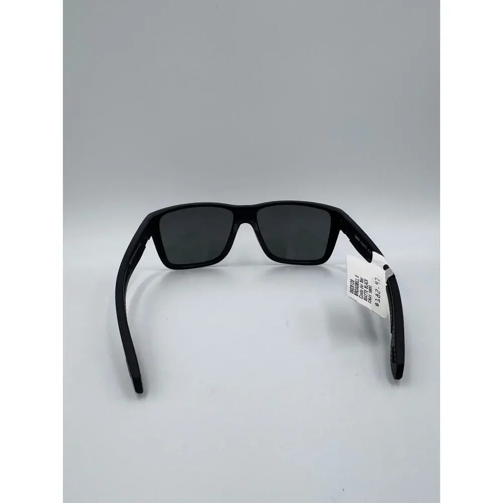 New Costa Broadbill II Sunglasses Men's Matte Black Frame Gray Lens Polarized